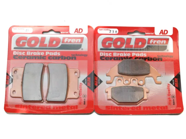 Goldfren Brake Pads Front & Rear For Yamaha MT 125 A ABS 2014-2019