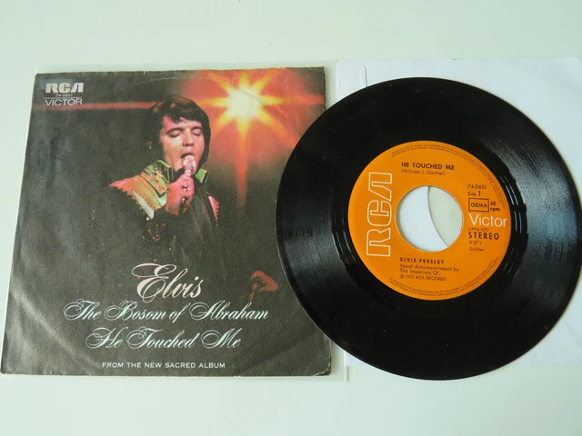ELVIS PRESLEY He Touched MeBosom Of Abraham EUR 35,50 PicClick DE