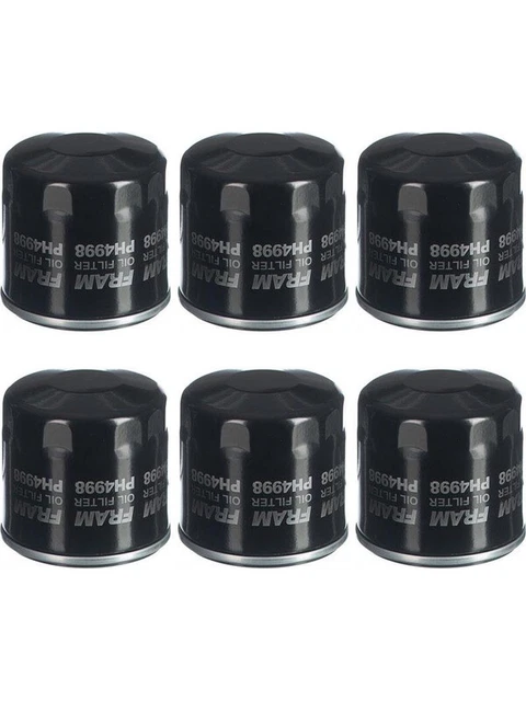 6 X FRAM Oil Filter PH4998 fits ACURA TSX 2.4L L4 PETROL ENGINE $87.80 ...