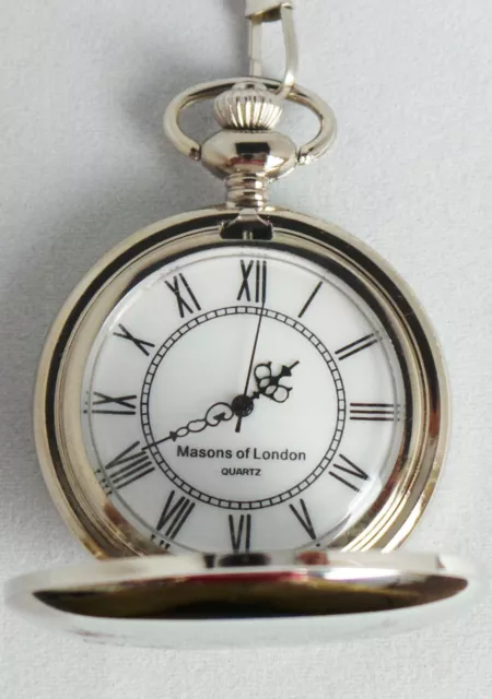 Alice In Wonderland Quote Have I Gone Mad Full Hunter Engraved Pocket Watch 3