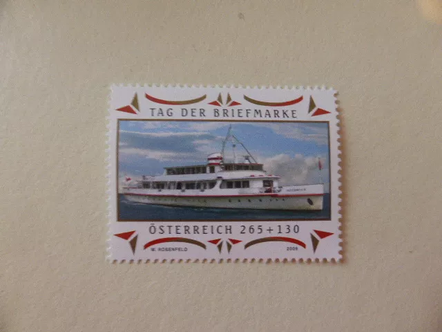 Oostenrijk tag der briefmarke ship 2009 postfris-mnh under postprice