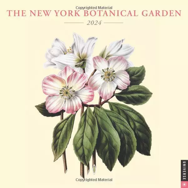 THE NEW YORK Botanical Garden 2024 Wall Calendar Brand New 343536