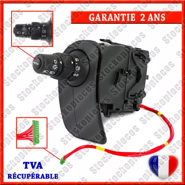 Commutateur Commodo Phares Clignotant Compatible  Clio 3 Modus Kangoo 2