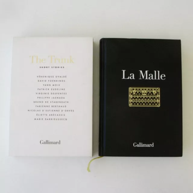 La Malle Louis Vuitton - Gallimard 2013 - The Trunk - livre recueil de nouvelles