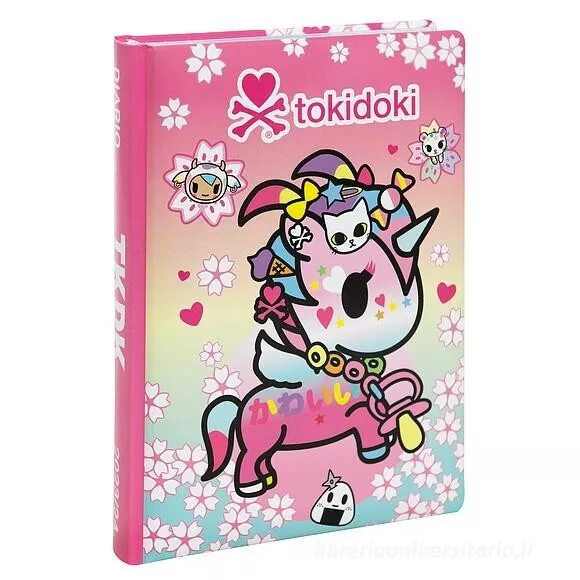 PANINI Tokidoki  UNICORNO 2023-2024 diario datato 12 mesi