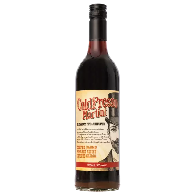 ColdPresso Martini Espresso Ready To Serve 750ml