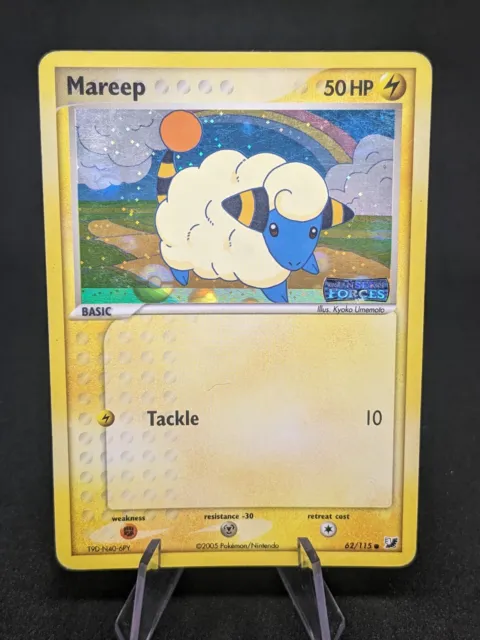 2005 Marerp 62/115 EX Unseen Forces Set Pokemon Stamp Reverse Holo Rare