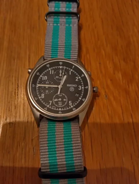 Seiko gen 2 military watch top