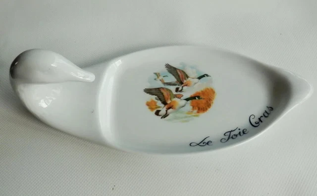 Lot porcelaine Revol :plat de service pain grillé Canard et