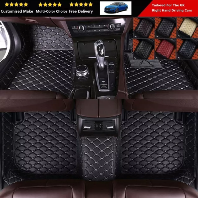 Luxury Custom Right Hand Drive Car Floor Mats Fit for Skoda Octavia 2004~2023