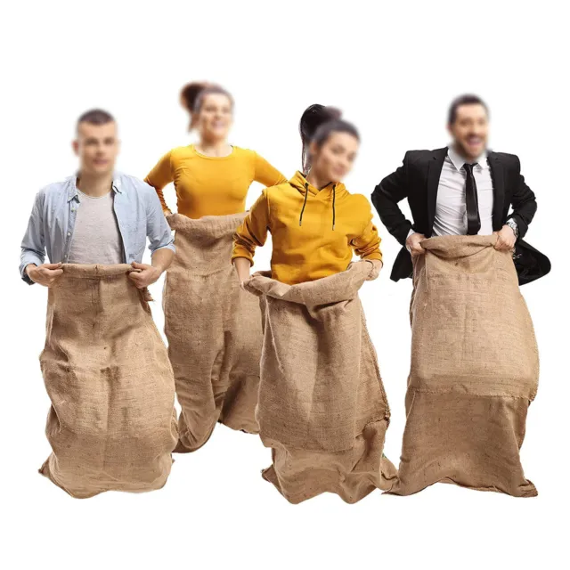 Large Burlap Bags, Potato Sack Race, Gunny Sack, Outdoor Lawn Games For Family