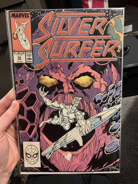 Silver Surfer Vol.3 #22 April 1989 Marvel Comics Newsstand Copy