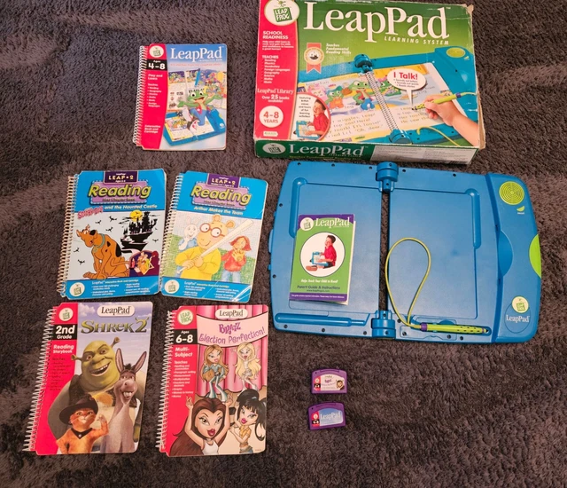 LEAPPAD LEARNING SYSTEM 5 Books & 2 Cartridges £10.00 - PicClick UK