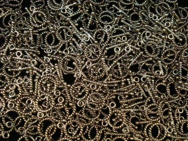 Toggle Clasps Decorative Antique Gold 10 Sets Findings DIY Bracelet FREE POSTAGE
