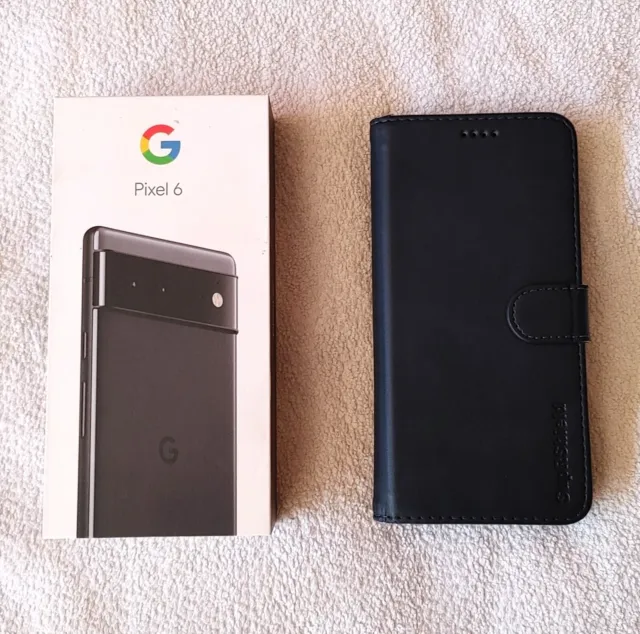 EXCELLENT CONDITION NO Scratch Google Pixel 6 8GB 128GB Stormy