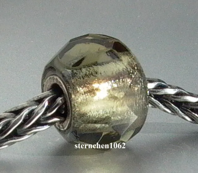 Trollbeads * Graues Prisma * Grey Prism * 07 * TGLBE-00150