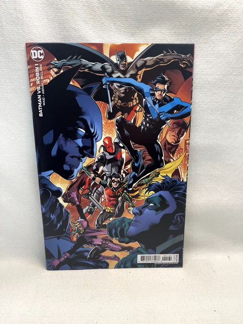 DC Batman vs Robin #1 1:50 VAR by (CA) Bryan Hitch (W) Mark Waid (A)Mahmud Asrar