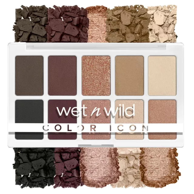 Wet 'n' Wild, Color Icon 10-Pan Palette, Lidschatten Palette, 10 hochpigmentiert