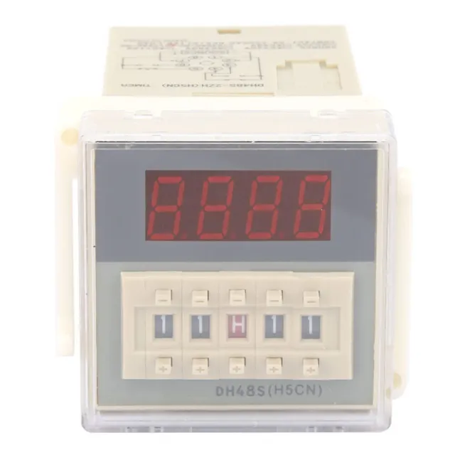 Relè timer digitale LED di alta qualità DH48S 2ZH per applicazioni industriali
