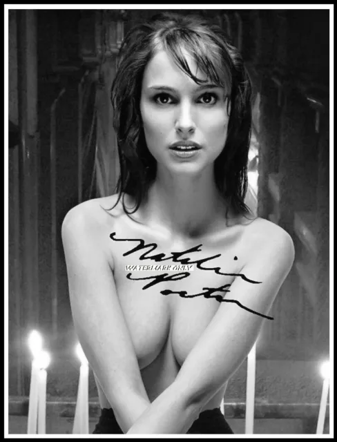 Natalie Portman, Autographed, Cotton Canvas Image. Limited Edition (NP-311)