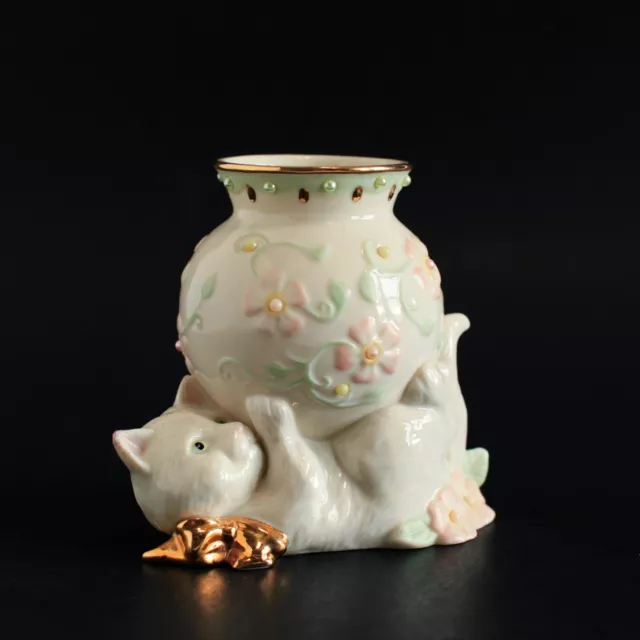 LENOX MINI KITTY Ivory & Gold Graduation Cat Kitten $34.99 - PicClick