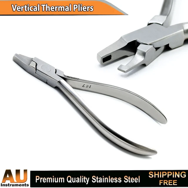 Dental Orthodontic Vertical Pliers Clear Braces Thermal Forming Lab