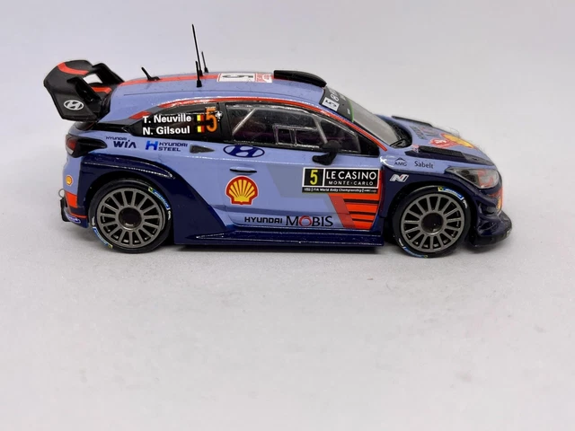 Modèle Miniature Hyundai I20 Coupe 2017 #5 Rallye Monte Carlo - 1:43 - IXO RAM644 - Occasion