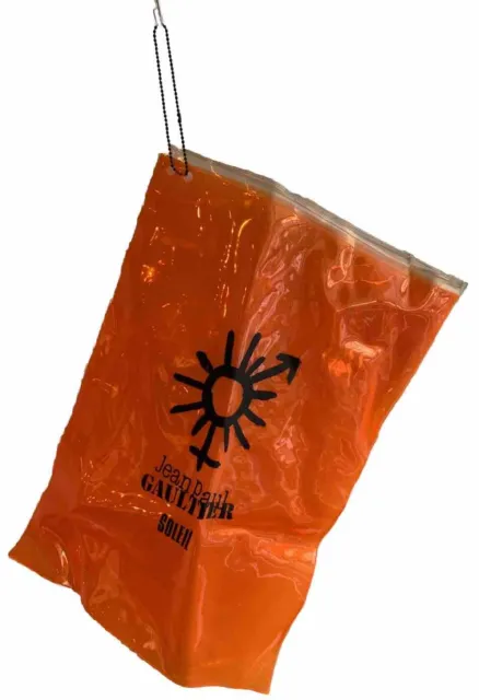 Jean Paul Gaultier Soleil Vtg Women's Orange Bag Only For Bathing Suit