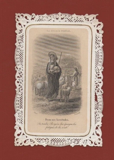 Estampa Religiosa Encaje (I 6199)