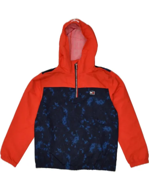 Tommy Hilfiger Jungen Kapuze Anorak Regenjacke 12-13 Jahre Medium rot AE02