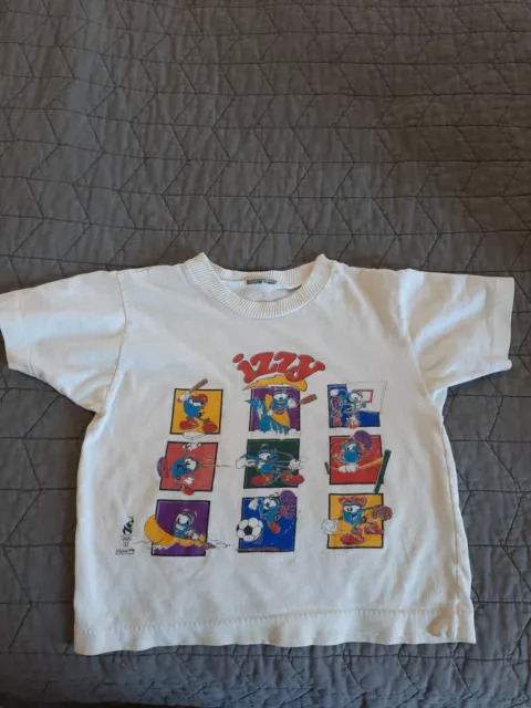 RARE Vintage Mascot IZZY Atlanta Olympic Games 1996 Tee T Shirt Jerzees XL 90s