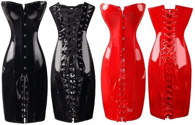 Kostüm Black Swan Korsett Damen Kostüm Korsett Schwarz Korsage Oberteil Bauchweg Katherine Pierce Korsett