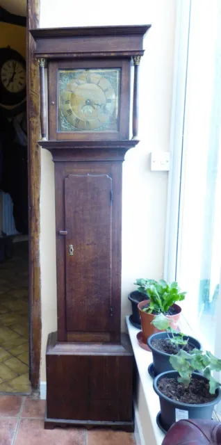 Grandfather Clock Richard Boyfield 1780 Gwo But Needs Work