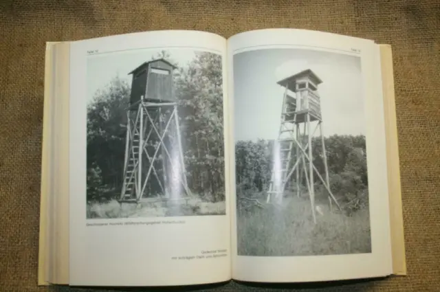 Fachbuch Jäger Hochstand Jagdeinrichtung Fänge Hütten Zwinger Fallen DDR 1989