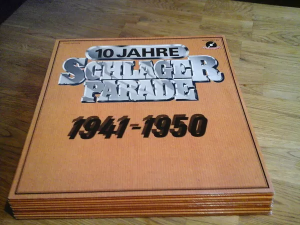 Various - 10 Jahre Schlager 10xLP Comp Mono Club + Box Vinyl Scha