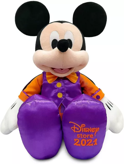 Peluche Mickey Mouse Pâques Disney Store 2019 lapin jaune 44 cm