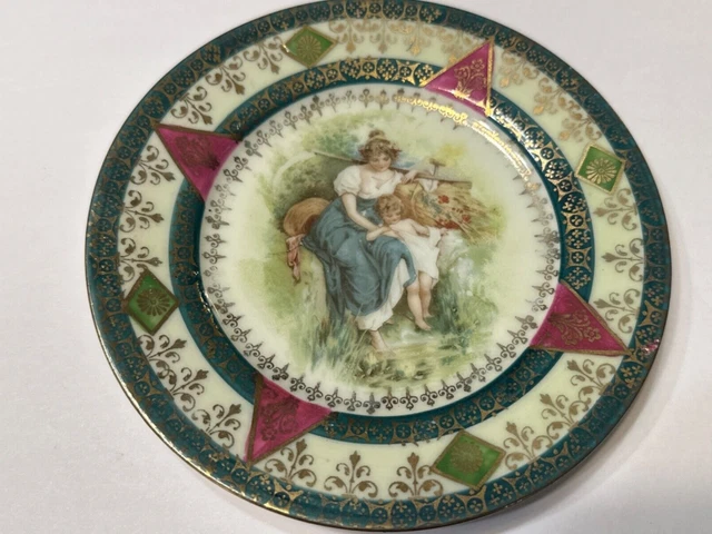 CT  Carl Tielsch Plate Altwasser Altwasser Silesia Germany RARE HARD TO FIND ---