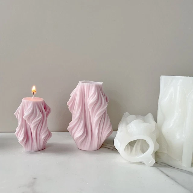 Nuove Idee a Forma di Colonna Romana Stampi in Silicone 3D Candele per la realiz