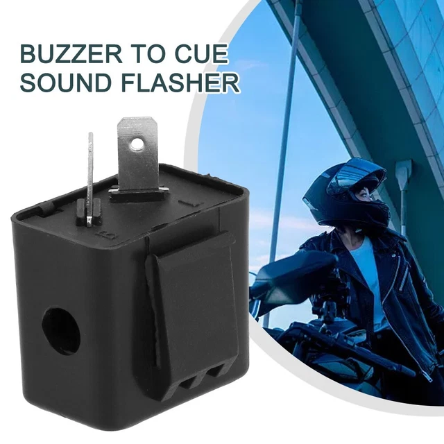 2 Relais Clignotant LED 12V 2 Broches LF1-S-PIN - Solution Hyper Flash, 85 Flashs/min, 0.1-150W