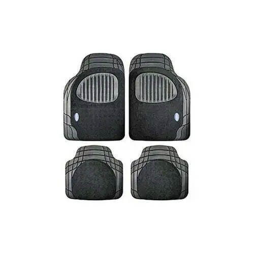 Für Suzuki PVC 4.5D Mini Auto Boden Fuß Matte Set Von 5 Schwarz