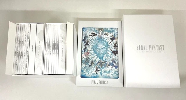 FINAL FANTASY 25TH ANNIVERSARY ULTIMATE BOX Amano Yshitaka Japan