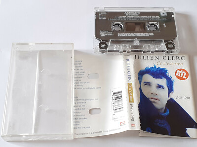 JULIEN CLERC SI J'ETAIS ELLE  K7 CASSETTE AUDIO TAPE FRANCE 2000 