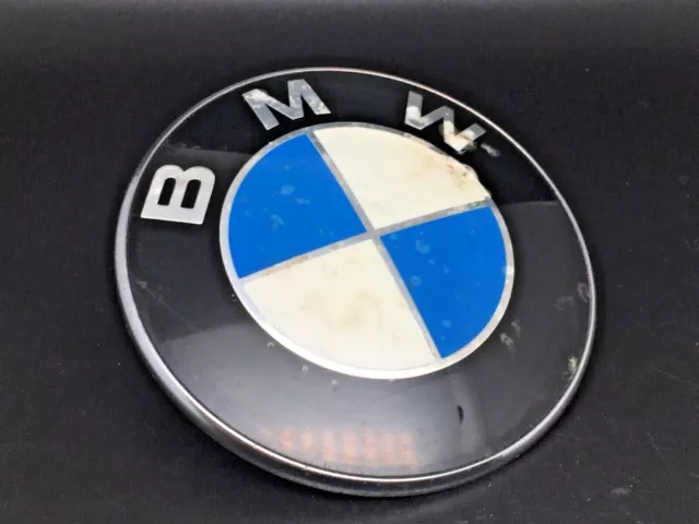 Bmw 82Mm Logo Scudo Sigla Emblema Fregio Stemma Scritta Targhetta Badge Placca