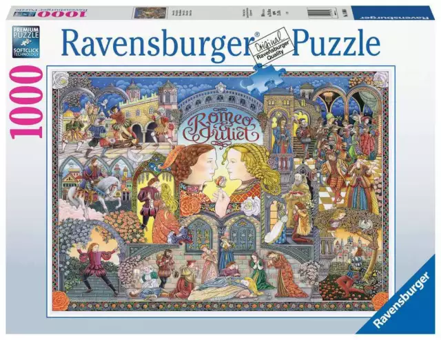Ravensburger Cinderella 2000 Piece Puzzle Brand New Sealed Fast