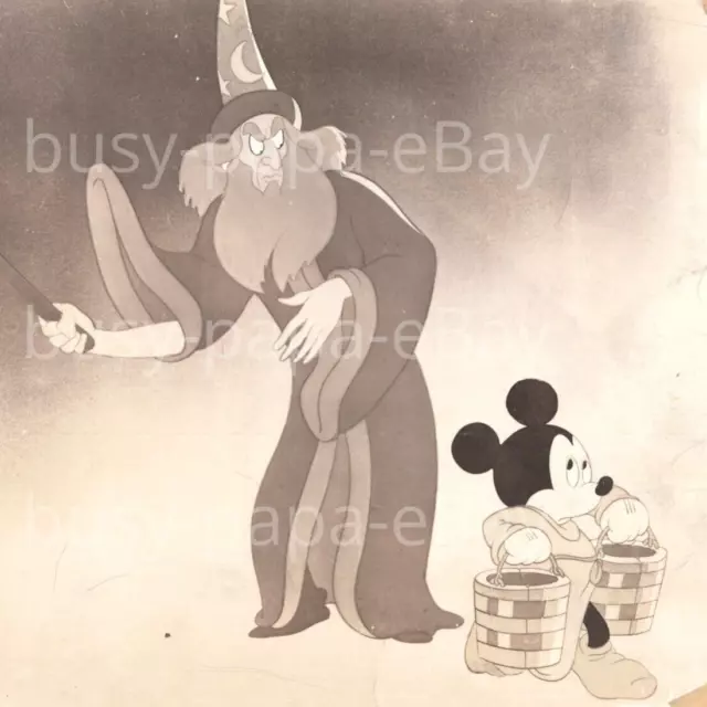 1940 FANTASIA MICKEY Mouse Wizard Animated Cartoon Movie Walt Disney