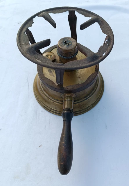 RÉCHAUD À ALCOOL ancien "Sauveur" Pigeon modèle N°2 EUR 18,00 - FR