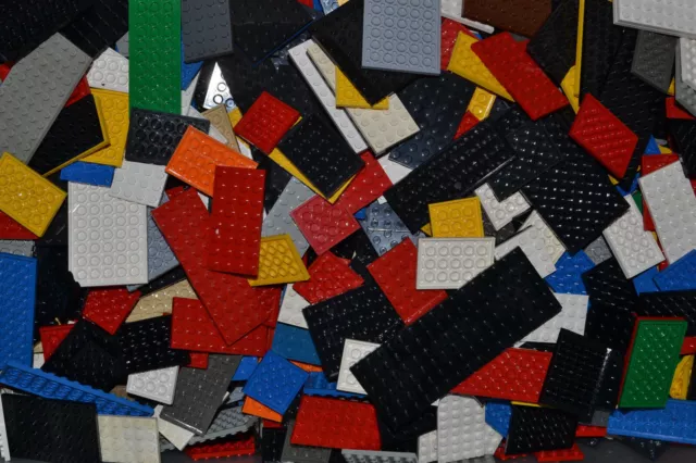 30 LEGO® Basic Bauplatten Platten Konvolut bunt gemischt City