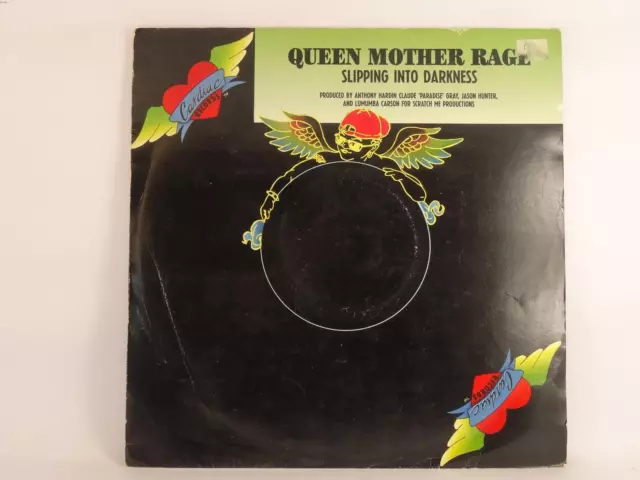 QUEEN MOTHER RAGE SLIPPING INTO DARKNESS (319) 2 Track 12" Single Picture Sleeve
