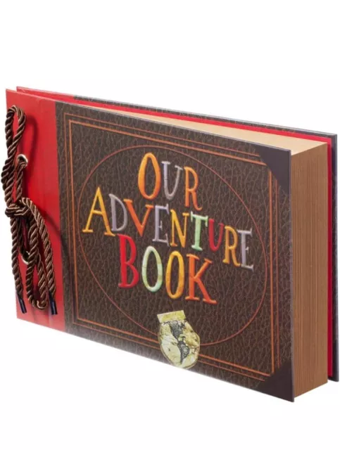 Pixar Movie UP - Our Adventure Book Diy Scrapbook My Travel Memories - 2-Pack