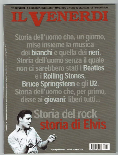 VENERDì 2002/751=ELVIS PRESLEY=CAVRIGLIA=THALIA=JAMES TAYLOR=BRONZI DI RIACE=